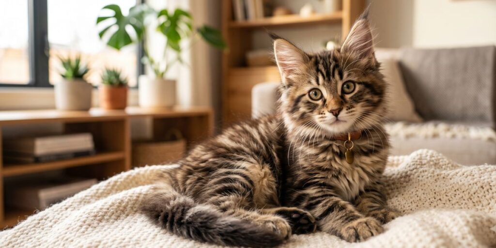 Full breed Maine coon